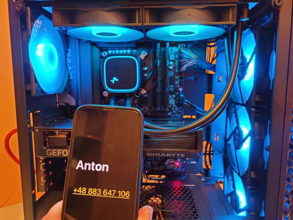 Pomoc z komputerem, składanie komputera, czyszczenie