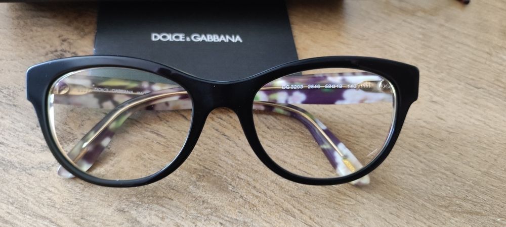 Okulary korekcyjne Dolce & Gabbana