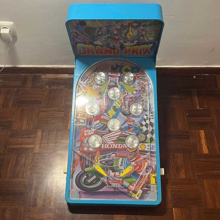 Mini-Máquina de flippers (Pinball) vintage em boas condições