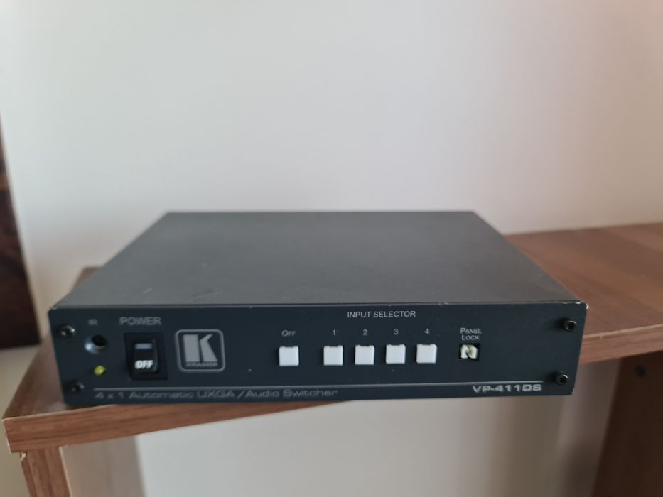 Kramer VP-411DS 4x1 Automatic UXGA/Audio Switcher
