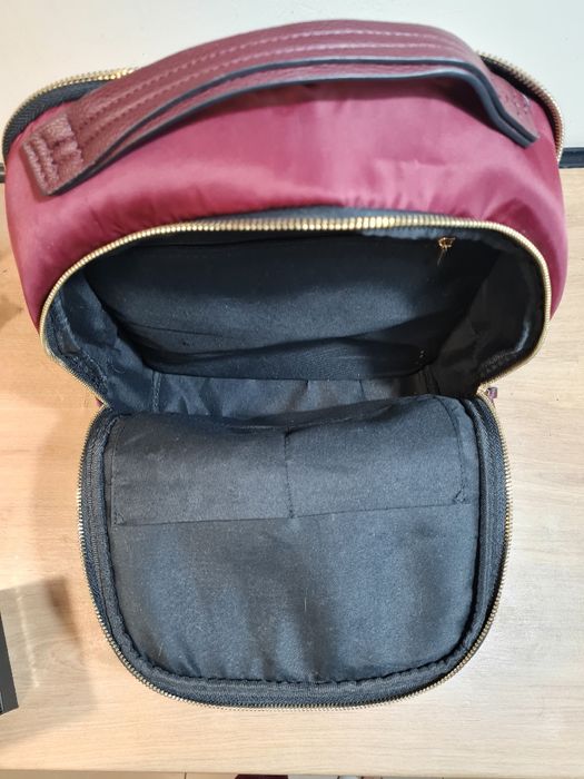 Bordowy plecak damski na laptop Medicine