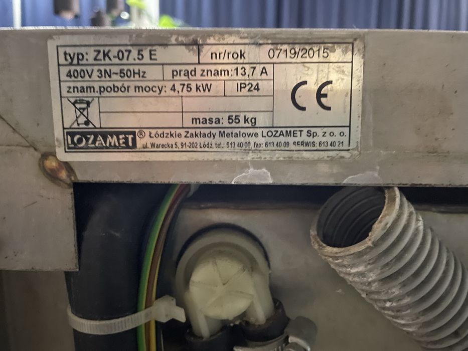 Zmywarko -wyparzarka Lozamet ZK-07.5E