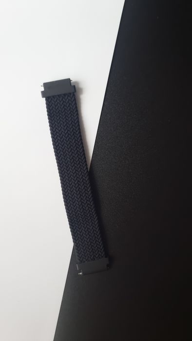 Pasek plecionego materiału 20 mm do zegarka Samsung, Huawei, Amazfit,