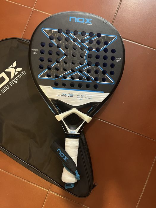 Raquete de padel nox TL10 Quantum 12k by Tino libaak