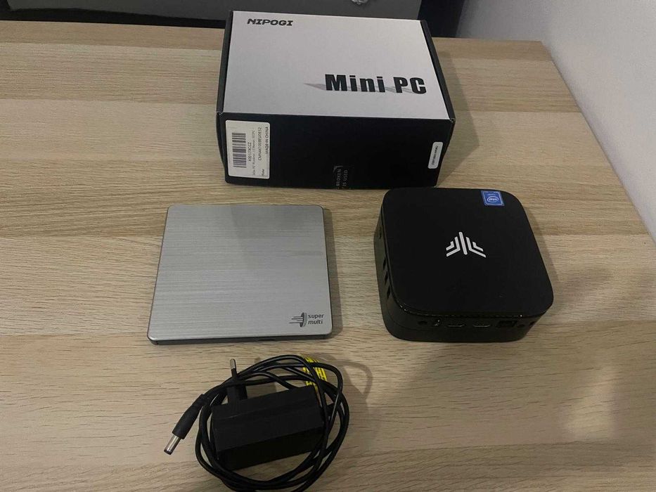 Mini PC NIPOGI AK1 – Intel – 8GB RAM – 128GB SSD – Como novo