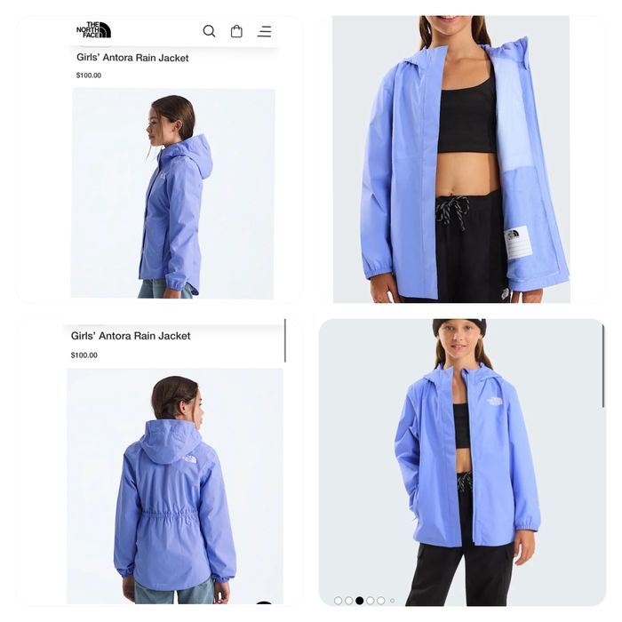 Куртка вітровка дощивик The North Face жіноча XS дитяча XL Оригінал Ідеал