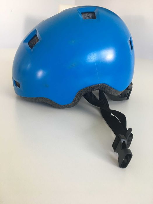 Kask rowerowy dziecięcy OXELO 52-54 cm z regulacją, ładny stan