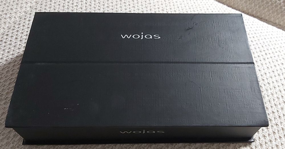 Portfel czarny skórzany, Wojas