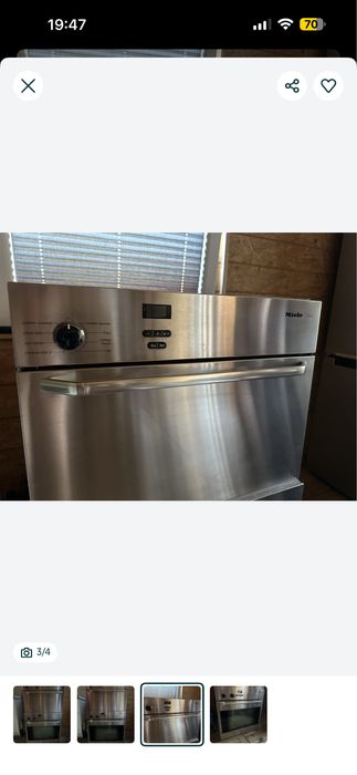 Urządzenie do gotowania na parze oraz piekarnik Miele Classic