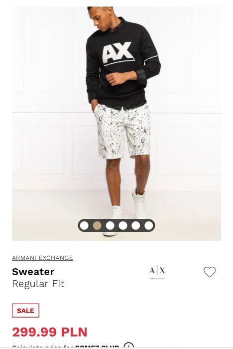 Свитер Armani EXCHANGE