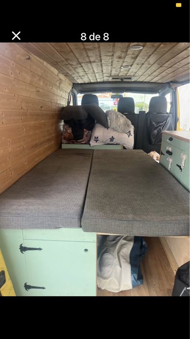 Mercedes vito especial dormitorio de livrete de 3 lugares