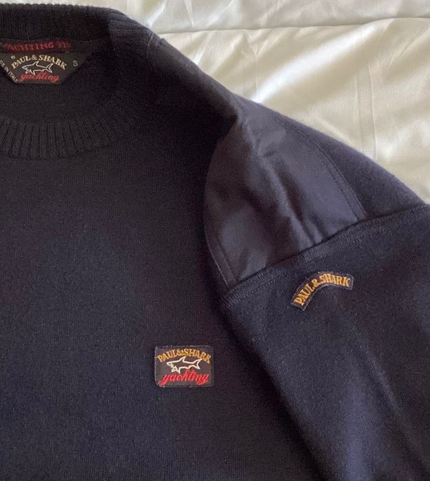 Camisola de malha azul Paul & Shark - Original