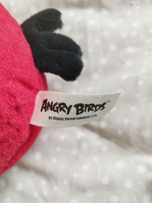 Pluszak angry birds czerwony