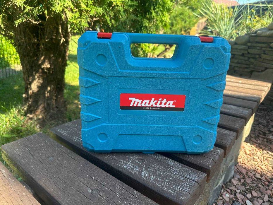 Акумуляторний шуруповерт Makita з DFR патроном та набором ( Макіта)