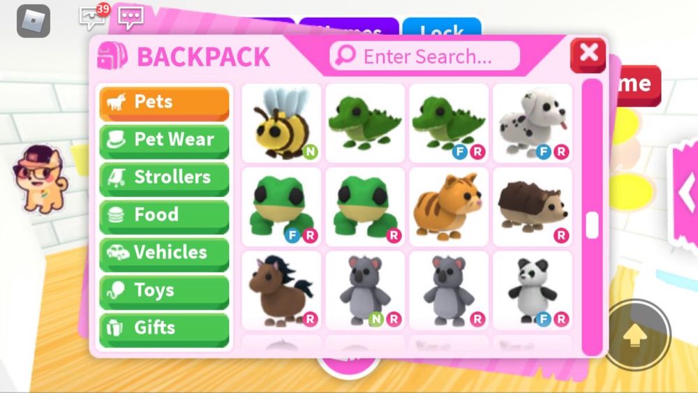 Пети в Adopt me рідкісні і не дуже