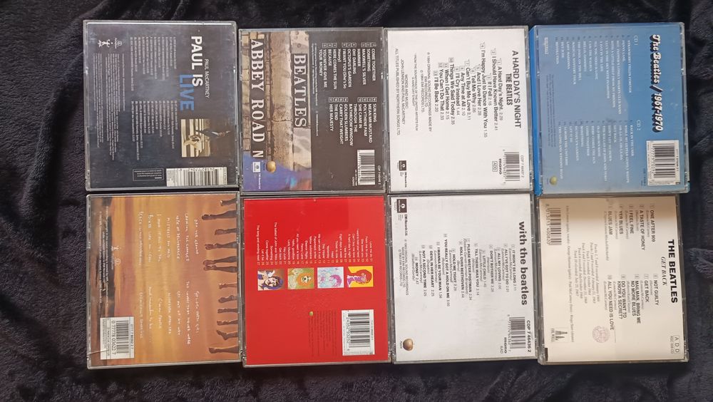 Cd's dos Beatles e Paul McCartney