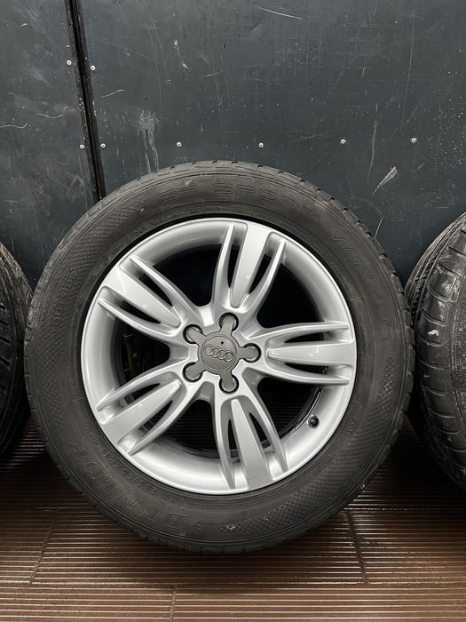 Koła Alufelgi Audi Q3 A4 5x112 17" ET43 7J 235/55r17 Dunlop