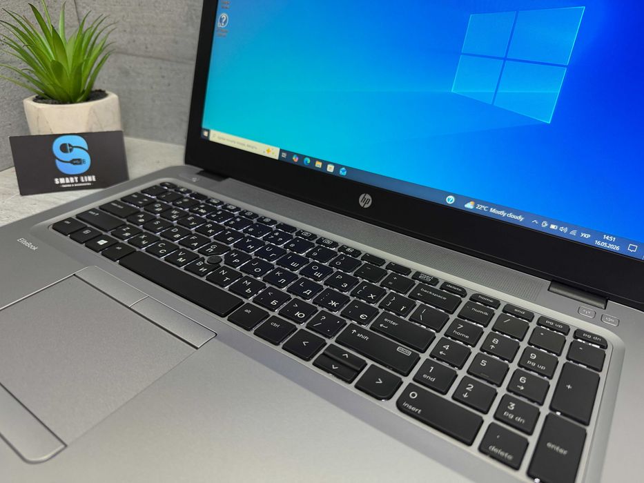 Сенсорний ноутбук Hp 850 G3/i7-6600u/15.6" FullHD/8gb ddr4/256gb ssd