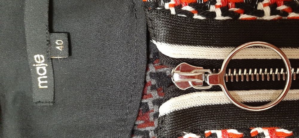 Maje твидовое платье