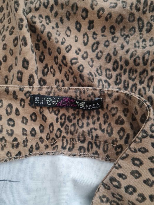 Sukienka bez ramiączek Zara