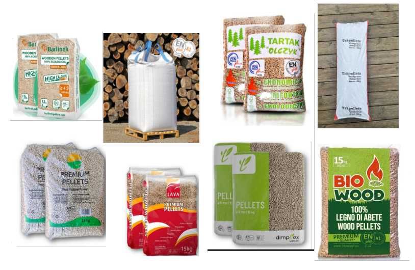 Pellet OLCZYK,BARLINEK,LAVA,DIMPLEX,PREMIUM,WOOD,   BIO WOOD i Premium Big-Bag od 2150 zł. Pszenno/Świdnica