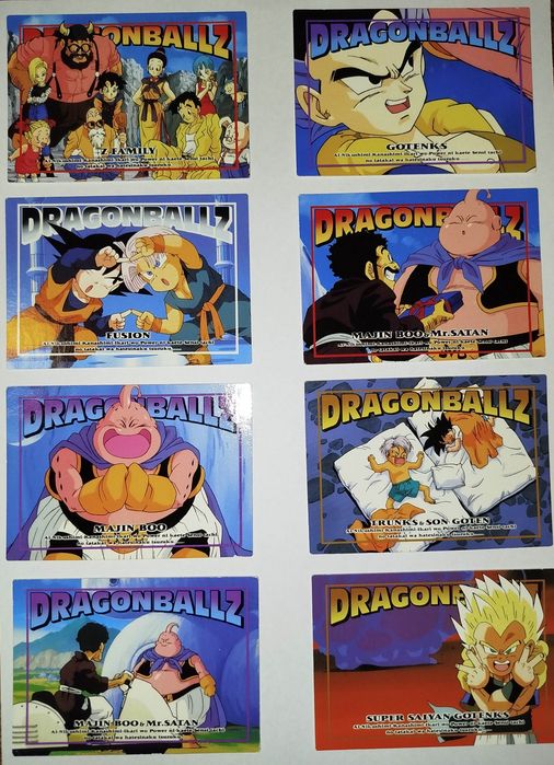 Cartas Dragon Ball Z Photo Memorial - 1995