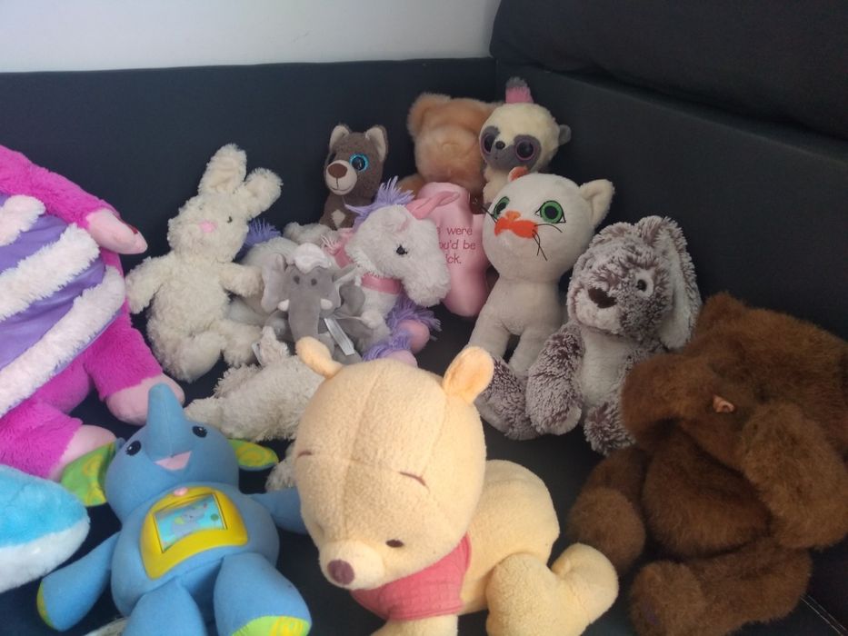 Pluszaki maskotki grzechotki