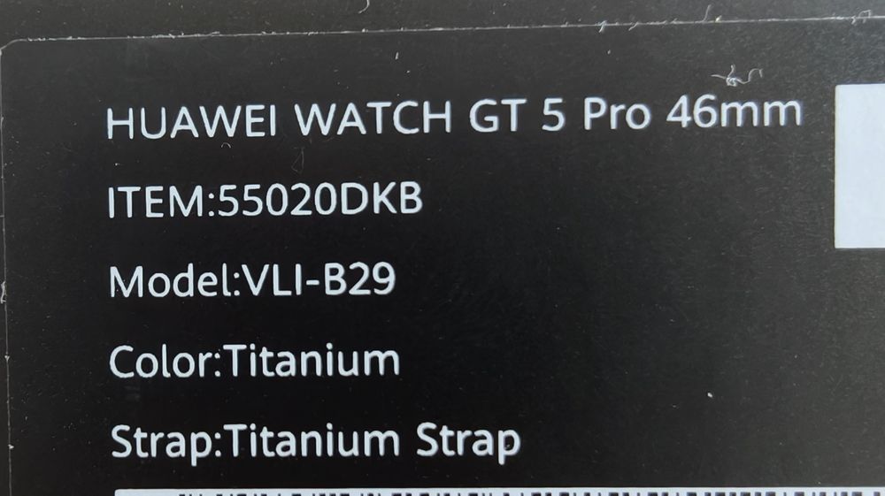 Huawei Watch GT5 Pro Titanium