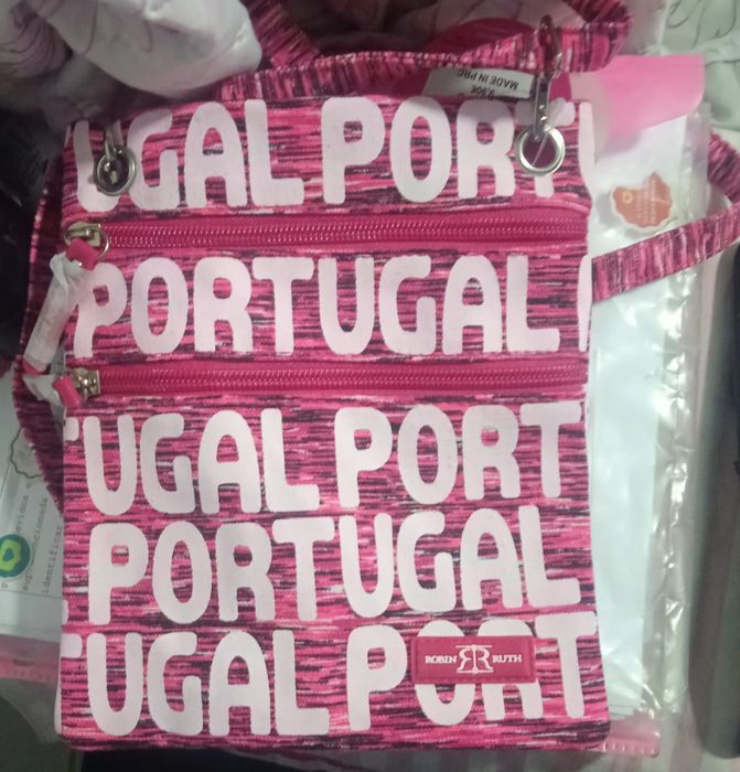 lote de malas dizer portugal tenho preta rosa branca