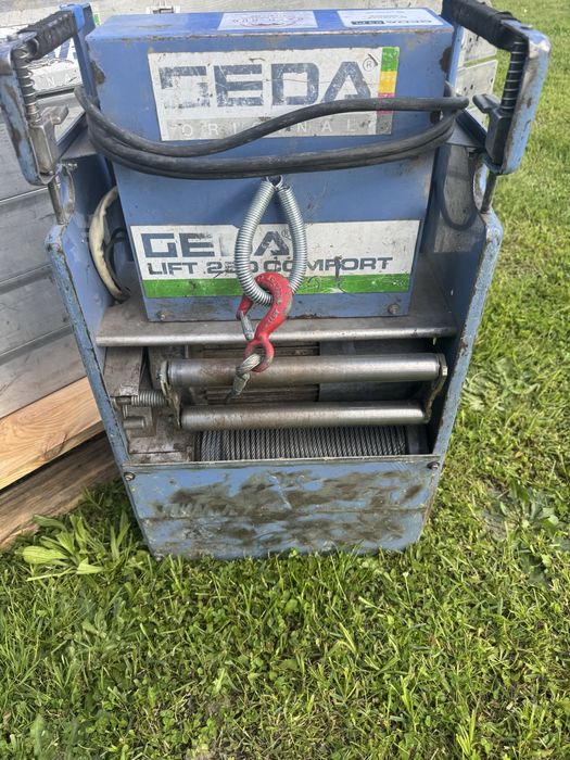 Winda dekarska GEDA lift Comfort 250 11,5m drabina dekarska
