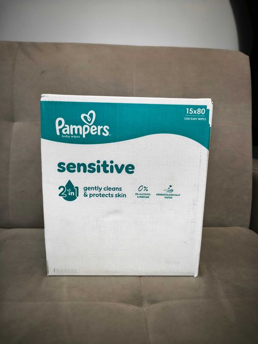 Chusteczki Pampers Sensitive 80x15 p.