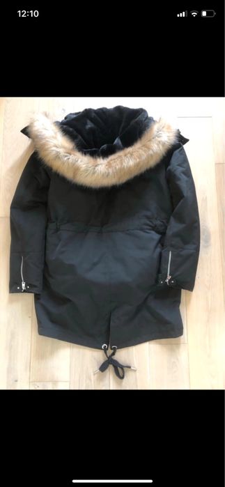 Kurtka parka z futerkiem Pull&Bear