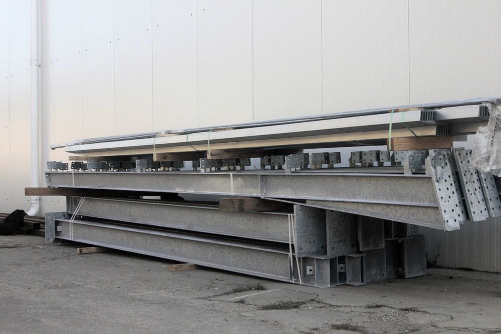 Konstrukcja hali 14 x 25 x 5  magazyn hala obora