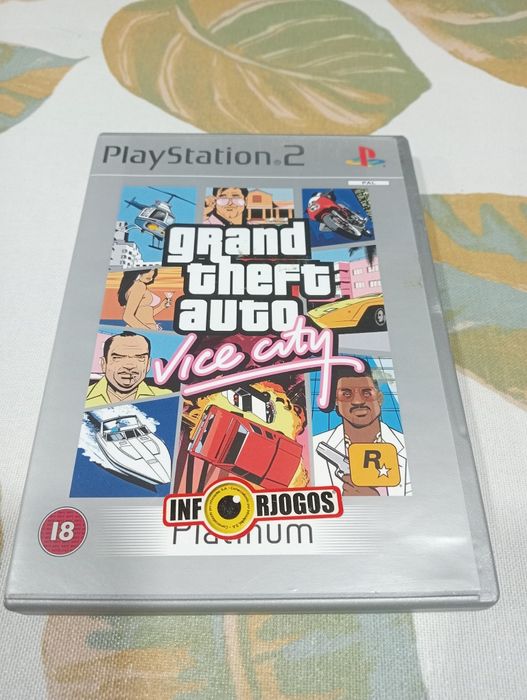 Jogo PlayStation 2 Grand Theft Auto Vice City