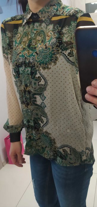 Koszula we wzory lekka, Reserved