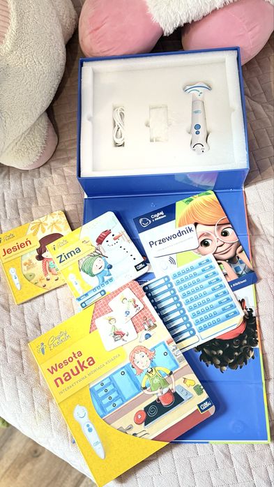 Zestaw Albik Wesoła nauka pióro + 2 książeczki