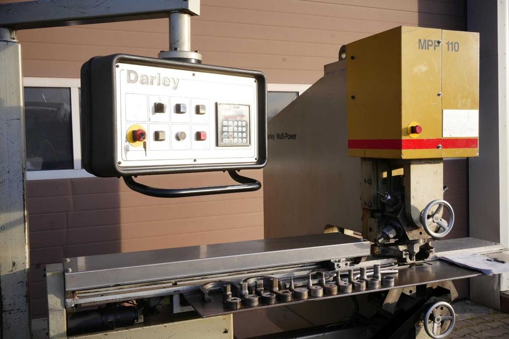 Wykrawarka Darley Multipower 1000x480mm 110 ton CNC grube blachy 40mm