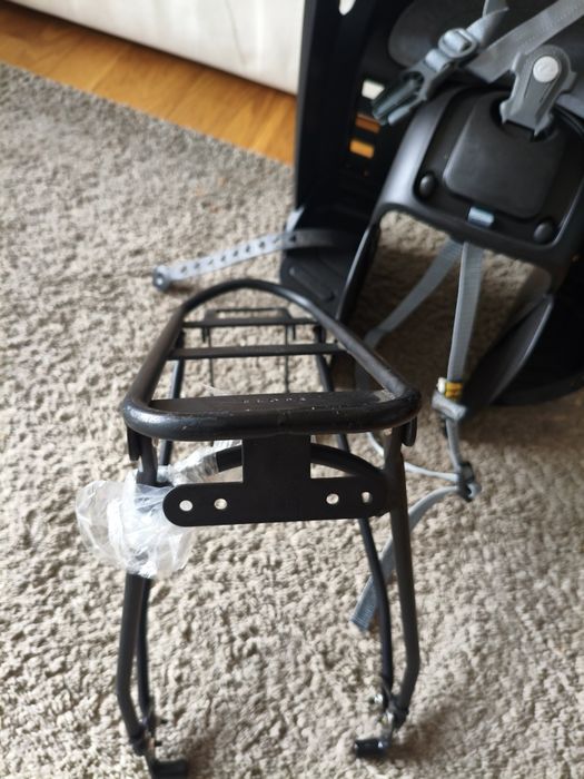 Cadeira e suporte bicicleta
