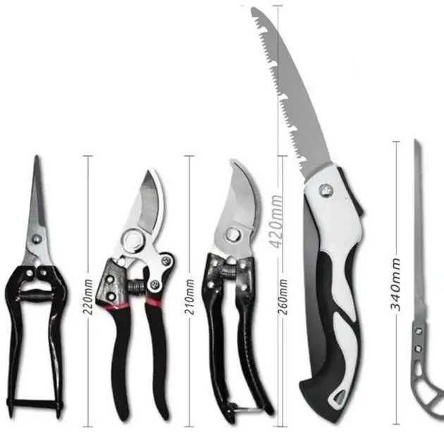 Набір садових інструментів Garden Set SK-5 Top (5 предметів) сталь SK5