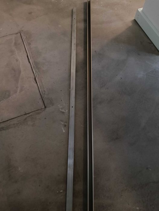 Calha + Carril Alumínio