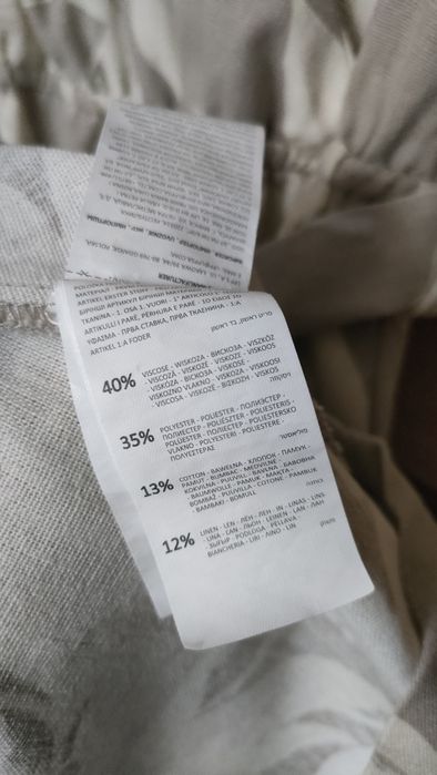 Sukienka lniana Mohito S
