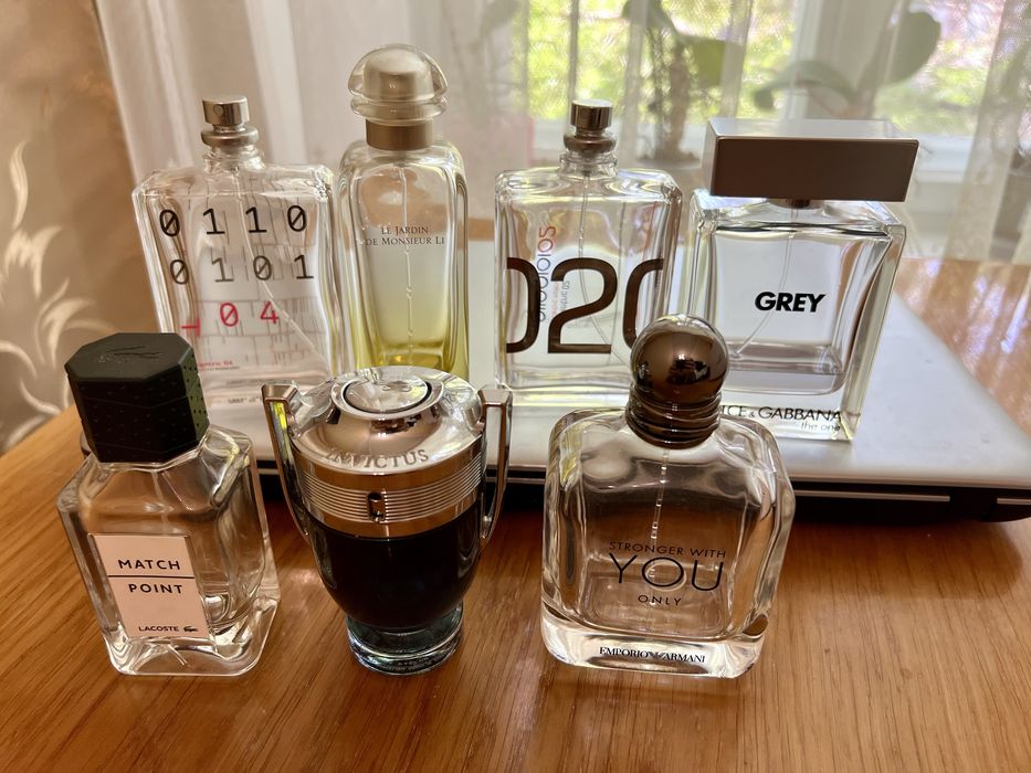 Флакон духи Lacoste Paco Rabanne Molecules Армани Дольче Габана