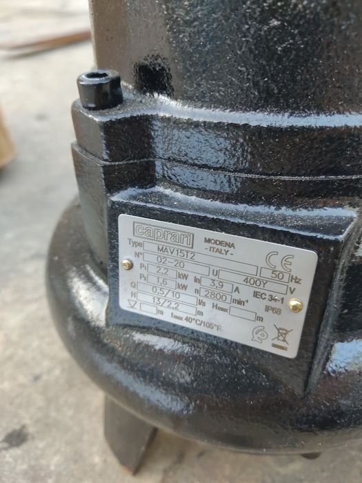 Bomba águas limpas ou sujas Caprari