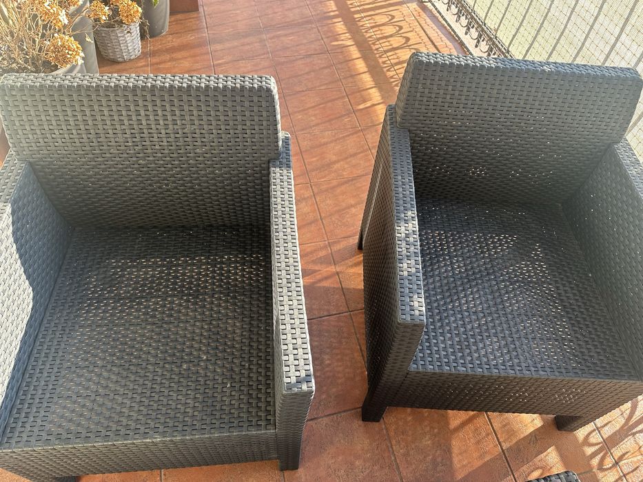 Zestaw mebli balkonowych