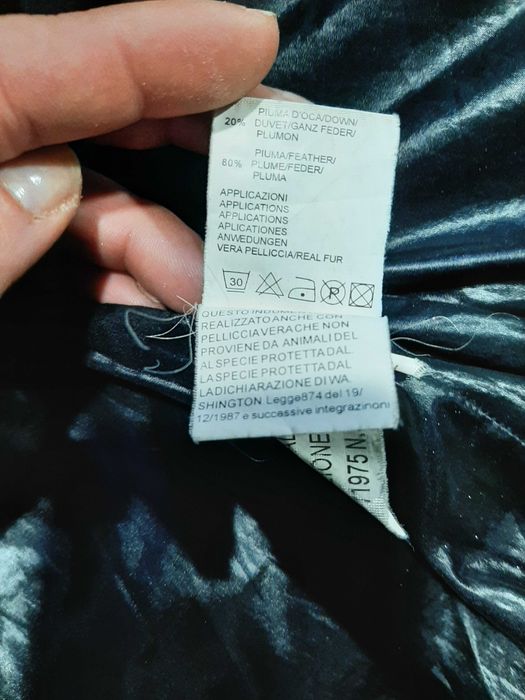 Kurtka/płaszcz damski puchowy puch i pierze