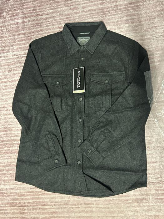 kurtka koszulowa  welna 100% wool damska l/xl nowa z metka szara