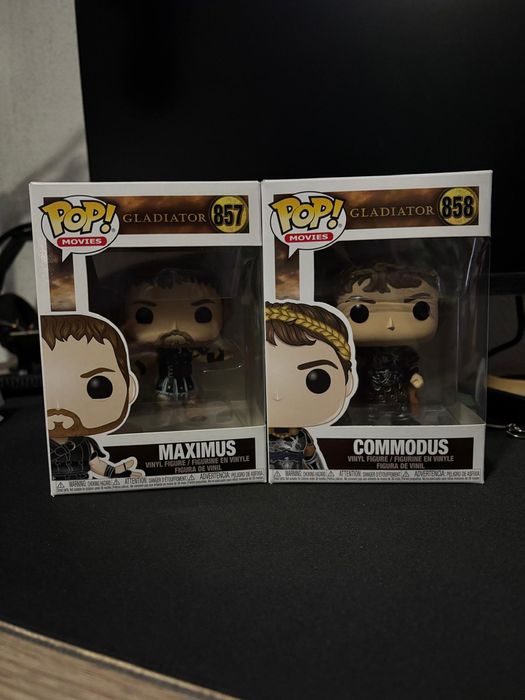 Funko Pop Maximus e Commodus Gladiator