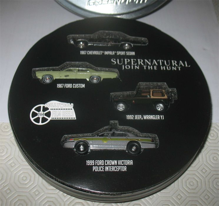 Greenlight - Supernatural - Four-Car Collector's Set - Limited Edition