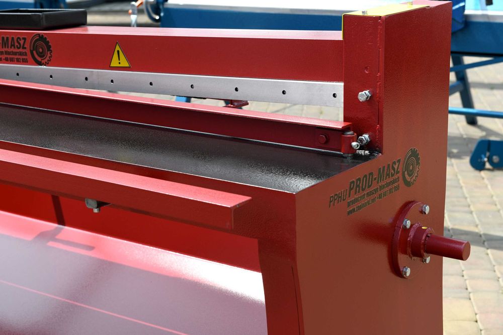 Manualna ręczna gilotyna do blachy 2050mm / 1.25mm PROD-MASZ