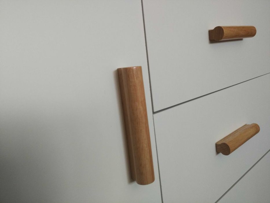 Puxadores Madeira Móvel Pack 3
